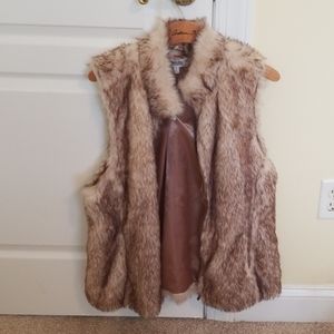 Charlotte Russe Faux Fur Vest